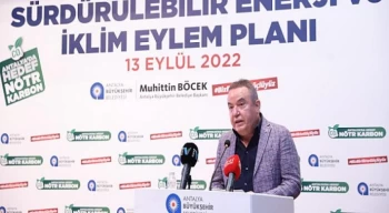 Antalya Büyükşehir Belediyesi Sürdürülebilir Enerji ve İklim Eylem Planı’nı açıkladı