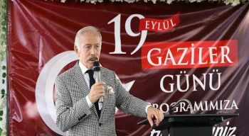 Başkan Aydıner gazilerle buluştu