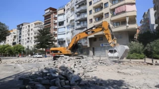 Büyükşehir Kayalık Caddesi’ni yeniliyor