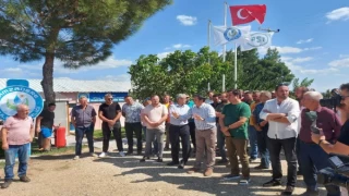 Edirne’de Hamzadere Sulama Birliği’ne ’su zammı’ protestosu