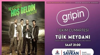 Gripin Konseri Cumartesi Akşamı Saat 21.00’da