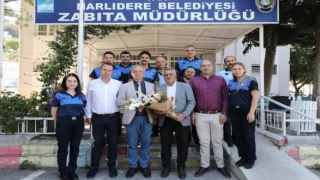 İzmir Narlıdere’de Zabıta Haftası ziyareti