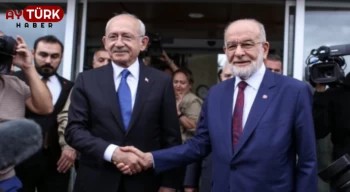 Kılıçdaroğlu, Karamollaoğlu’nu ziyaret etti