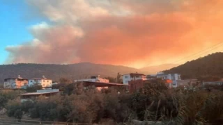 Mersin’de orman yangınına müdahale sürüyor