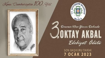 Oktay Akbal Edebiyat Ödülü başvuruları başladı