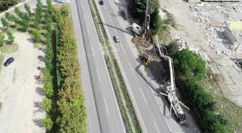 Ormanya’ya yaya üstgeçidi yapımına başlandı