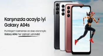 Samsung, ileri Galaxy inovasyonlarını bir arada sunduğu yeni Galaxy A04S’i tanıttı!