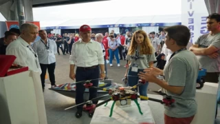 YÖK Başkanı’ndan Ege Üniversitesi standına ziyaret