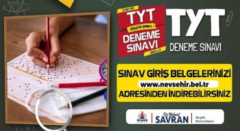 TYT Deneme Sınavına Katılacak Öğrenciler İçin Sınav Giriş Belgeleri Erişime Açıldı