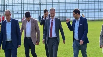 Başkan Taban’dan Sivas Maçı Öncesi İnegölspor’a Moral Ziyareti