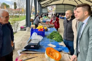 CHP Silivri İlçe Başkanı Esen'in Değirmenköy esnaf ziyareti