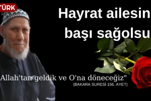 Değirmenköy halkından Recep Hayrat'ın son yolculuğu