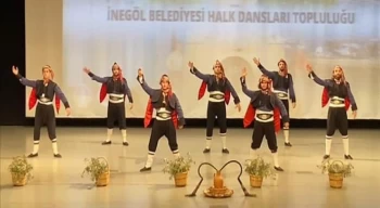 İnegöl Belediyesi Halk Dansları Topluluğu Kıbrıs’ı Salladı