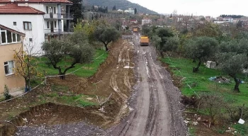 Kocaeli Büyükşehir’den Ereğli Mahallesi’ne yeni yan yol