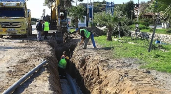 Türkevleri, Bozalan, Çökertme İçme Suyu Hattı Devam Ediyor