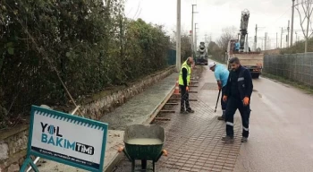 Yol Bakım Timiyle kaldırımlar daha güvenli