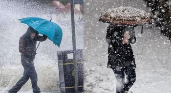 Karadeniz’e sağanak, Doğu’ya kar yağışı