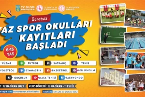 Ücretsiz Yaz Spor Okulları kayıtları başladı