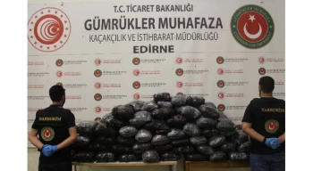 Kapıkule’de 133 kg esrar yakalandı