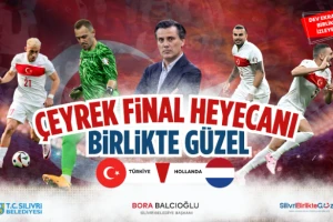 Silivri Belediyesi'nden Euro 2024 Coşkusu: Milli Maç İçin Dev Ekran