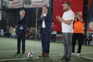 Başkan Balcıoğlu, Çantaköy Spor Festivali'nde Futbol Turnuvasına Katıldı