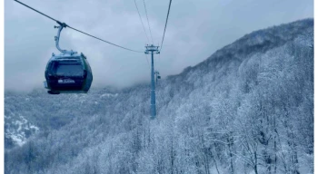 Karatepe’de teleferik keyfine kaldığı yerden devam