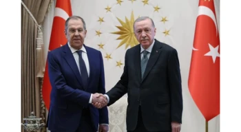 Cumhurbaşkanı Erdoğan, Rusya Dışişleri Bakanı Lavrov’u kabul etti