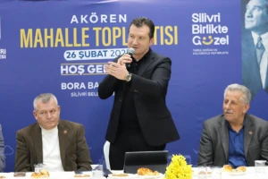 Silivri Belediye Başkanı Bora Balcıoğlu Akören Mahallesi’nde Vatandaşlarla Buluştu